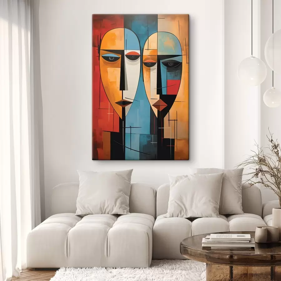 Pilt Abstraktsed näod s45236