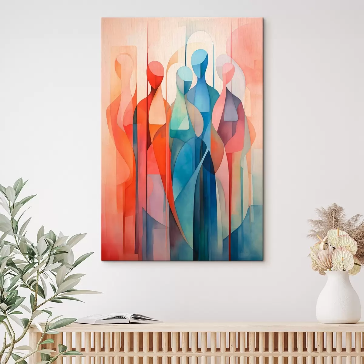 Pilt Abstraktsed siluetid s45237