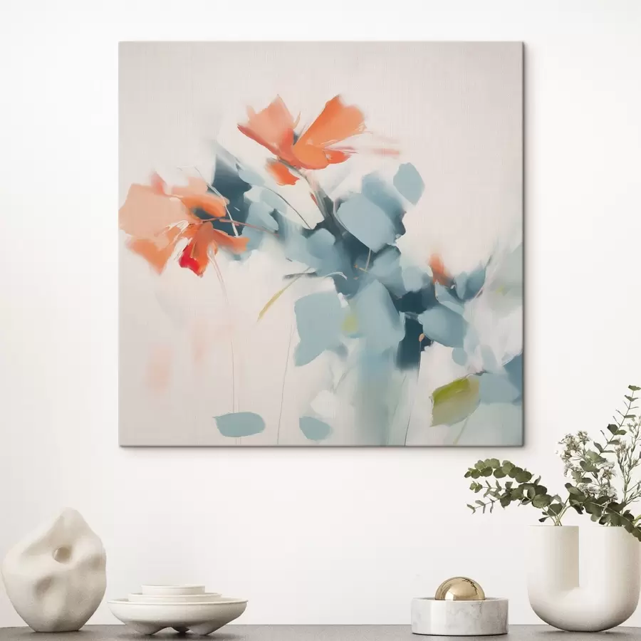 Pilt Abstraktne lillede imitatsioonimaal s45303