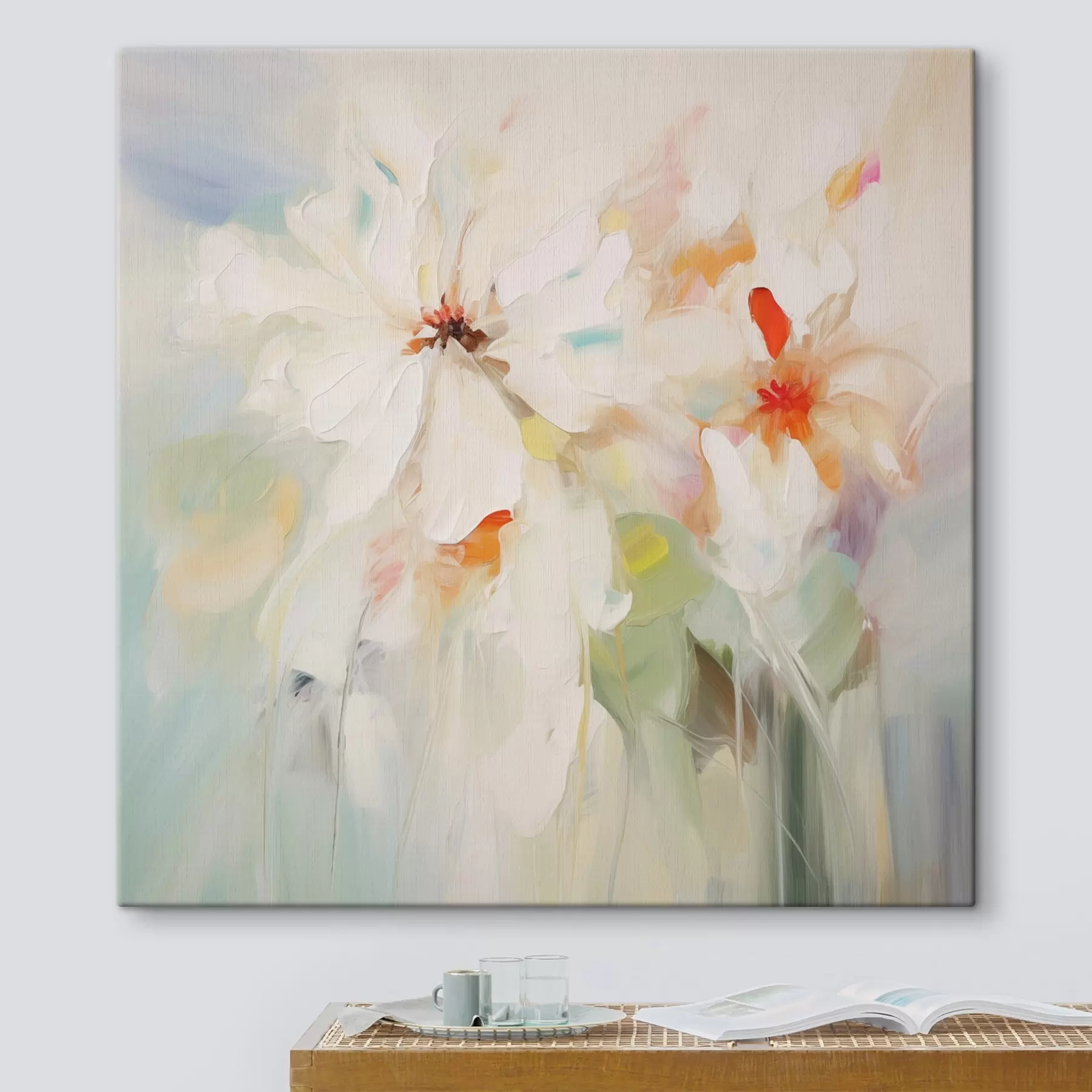 Pilt Lillede imitatsiooni maalimine s45306