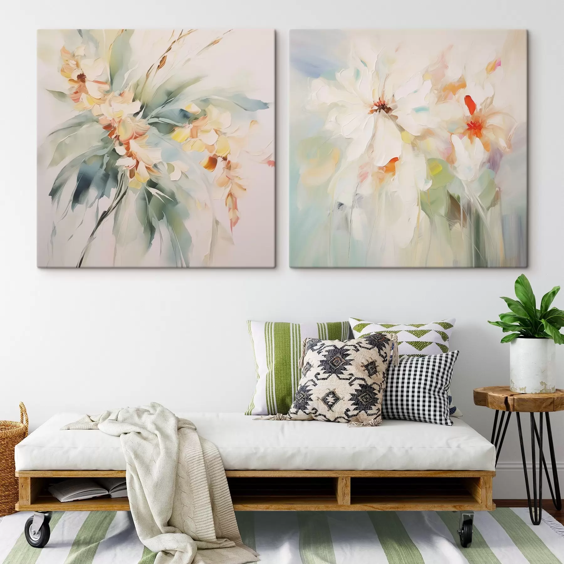 Pilt Abstraktsed lilled m00565