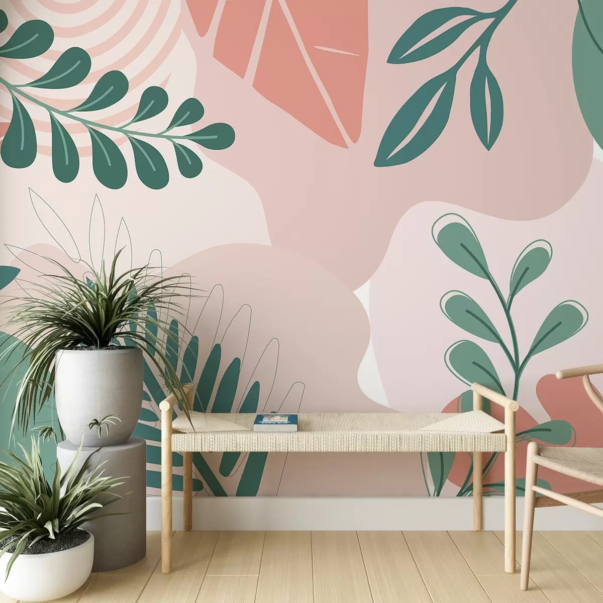 Fototapeedid Abstraktsioon, lehed w04366