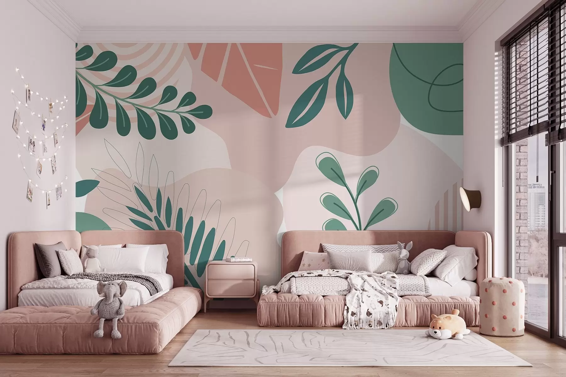 Fototapeedid Abstraktsioon, lehed w04366