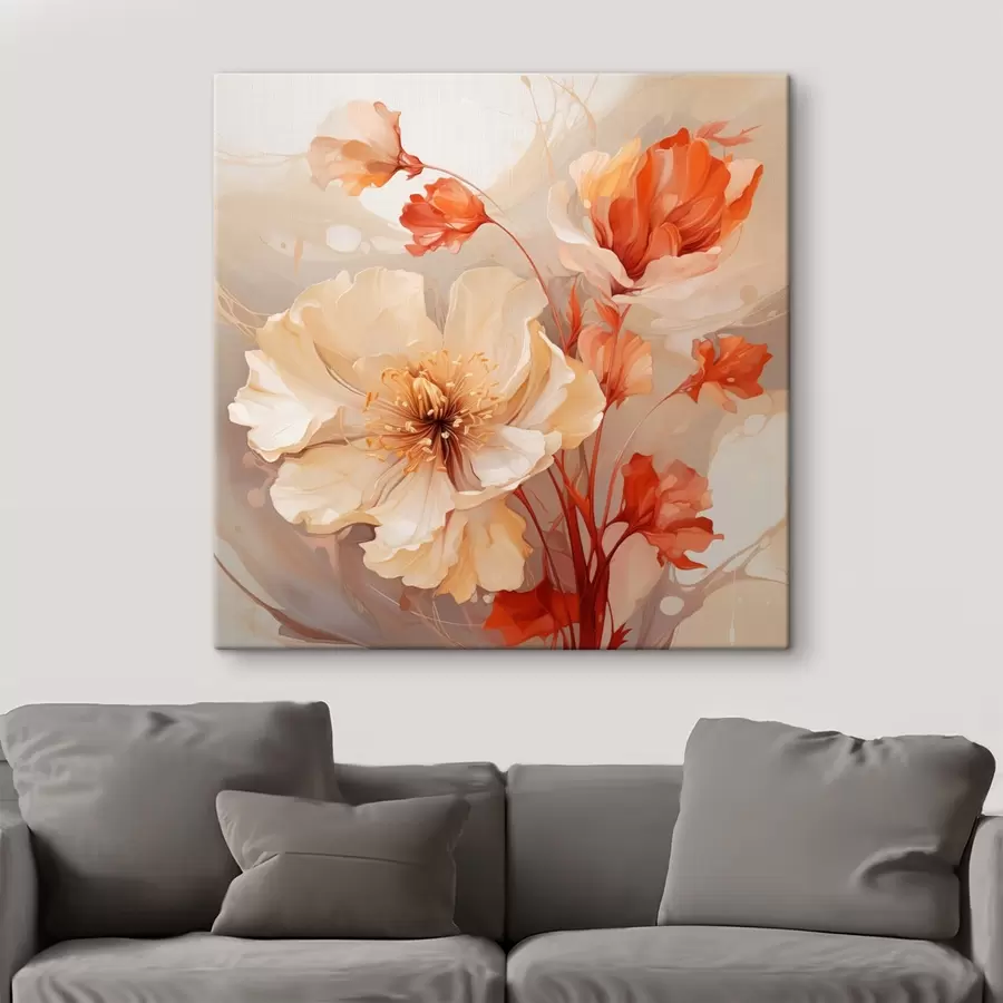 Pilt Maagilised lilled pastelsetes toonides unenäolises stiilis s45042