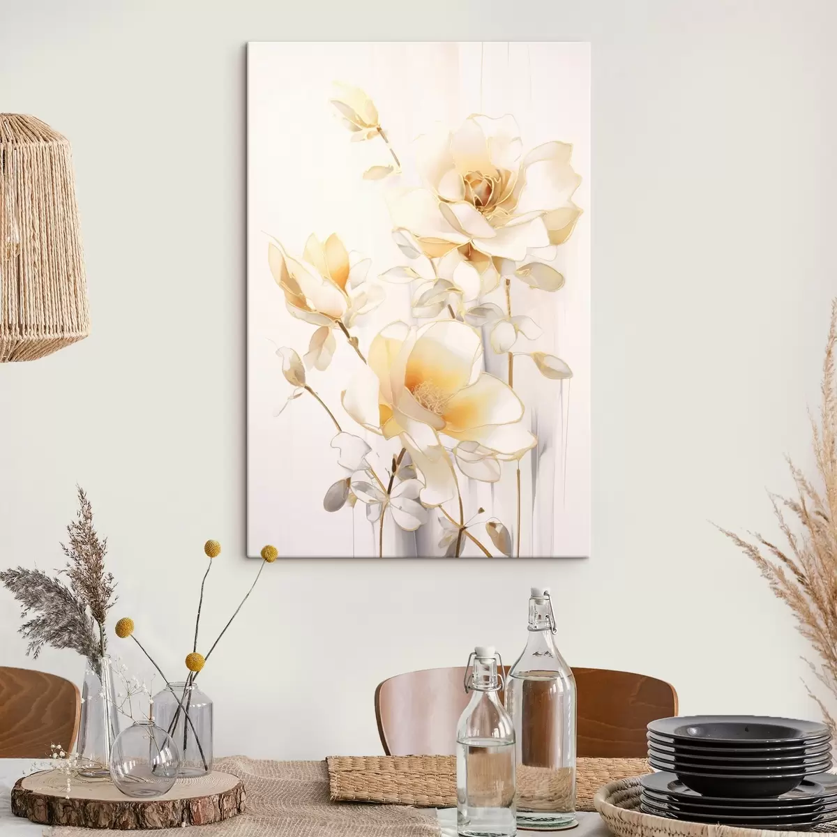 Pilt Valguslilled: kaasaegne kunst õrnade toonidega s45258