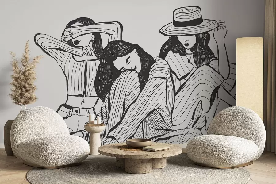 Fototapeedid Tüdrukud w04384