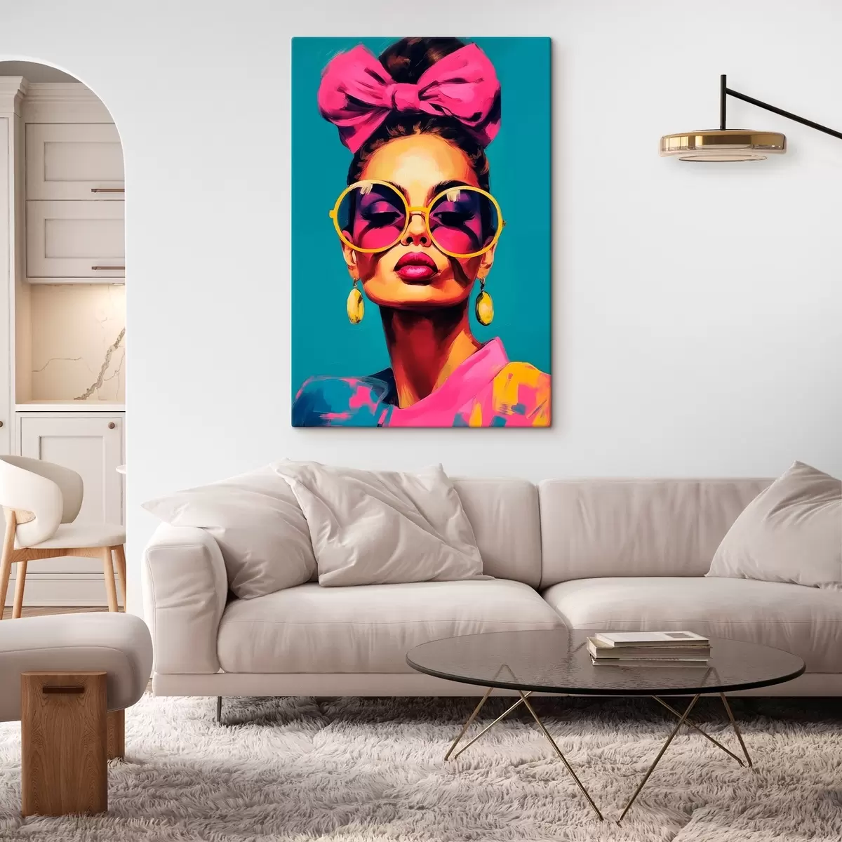 Pilt Naine kannab päikeseprille s45309