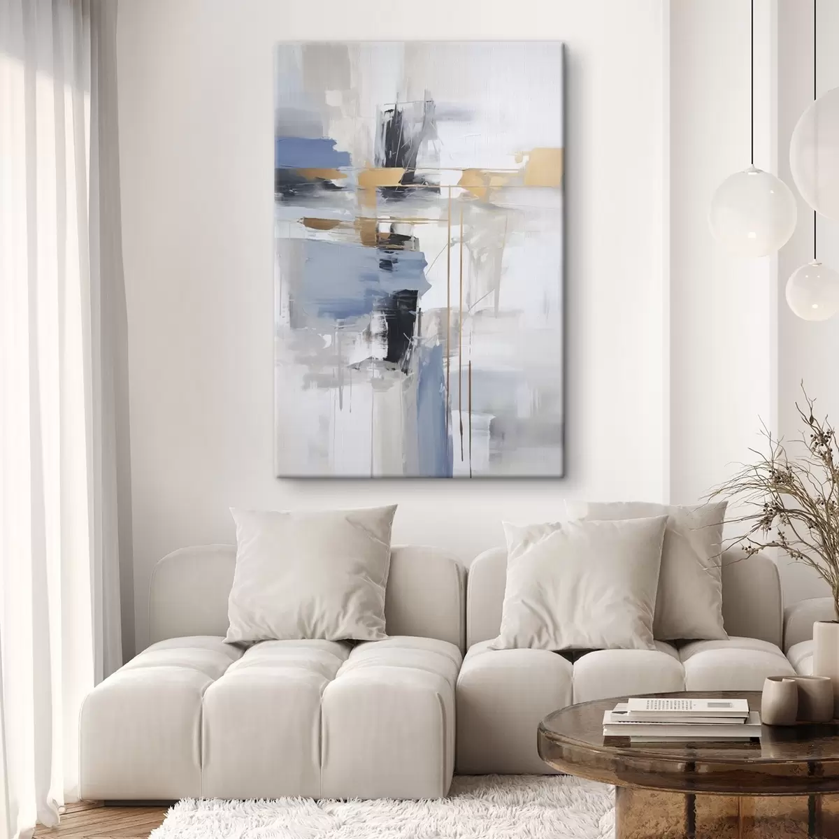 Pilt Kaasaegne abstraktsiooni imitatsioon maali s45349