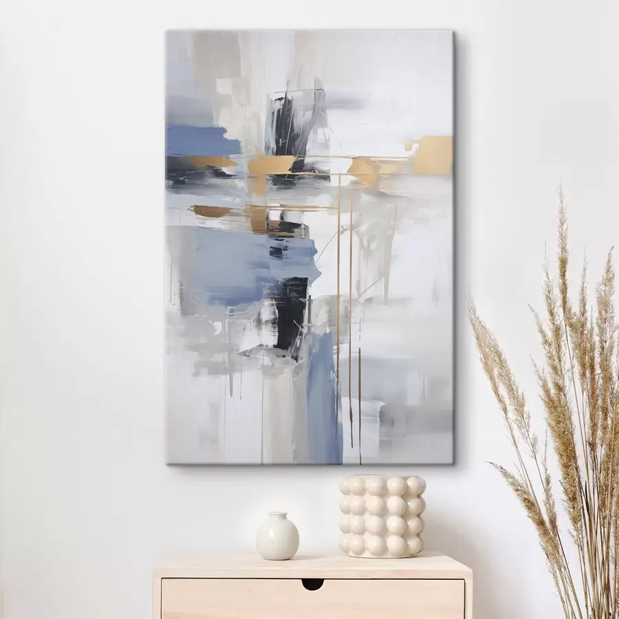 Pilt Kaasaegne abstraktsiooni imitatsioon maali s45349