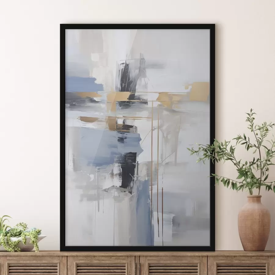 Fototapeedid Kaasaegne abstraktsiooni imitatsioon maali f45349