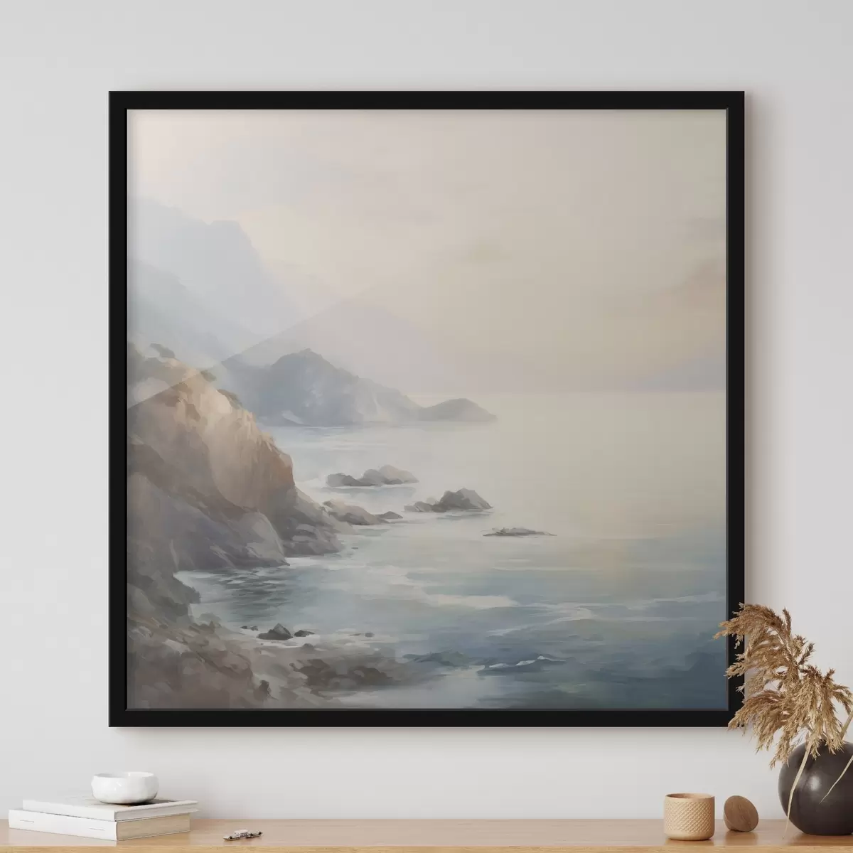 Plakat Järv kaljude lähedal f45351