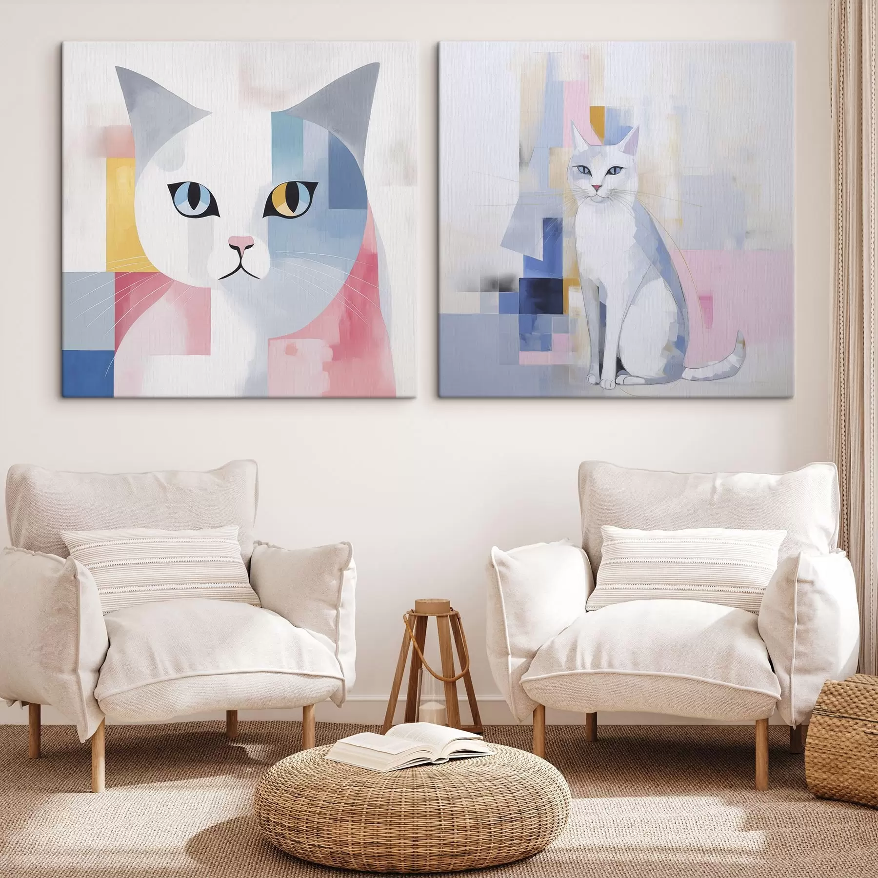 Pilt Abstraktne kass m00592