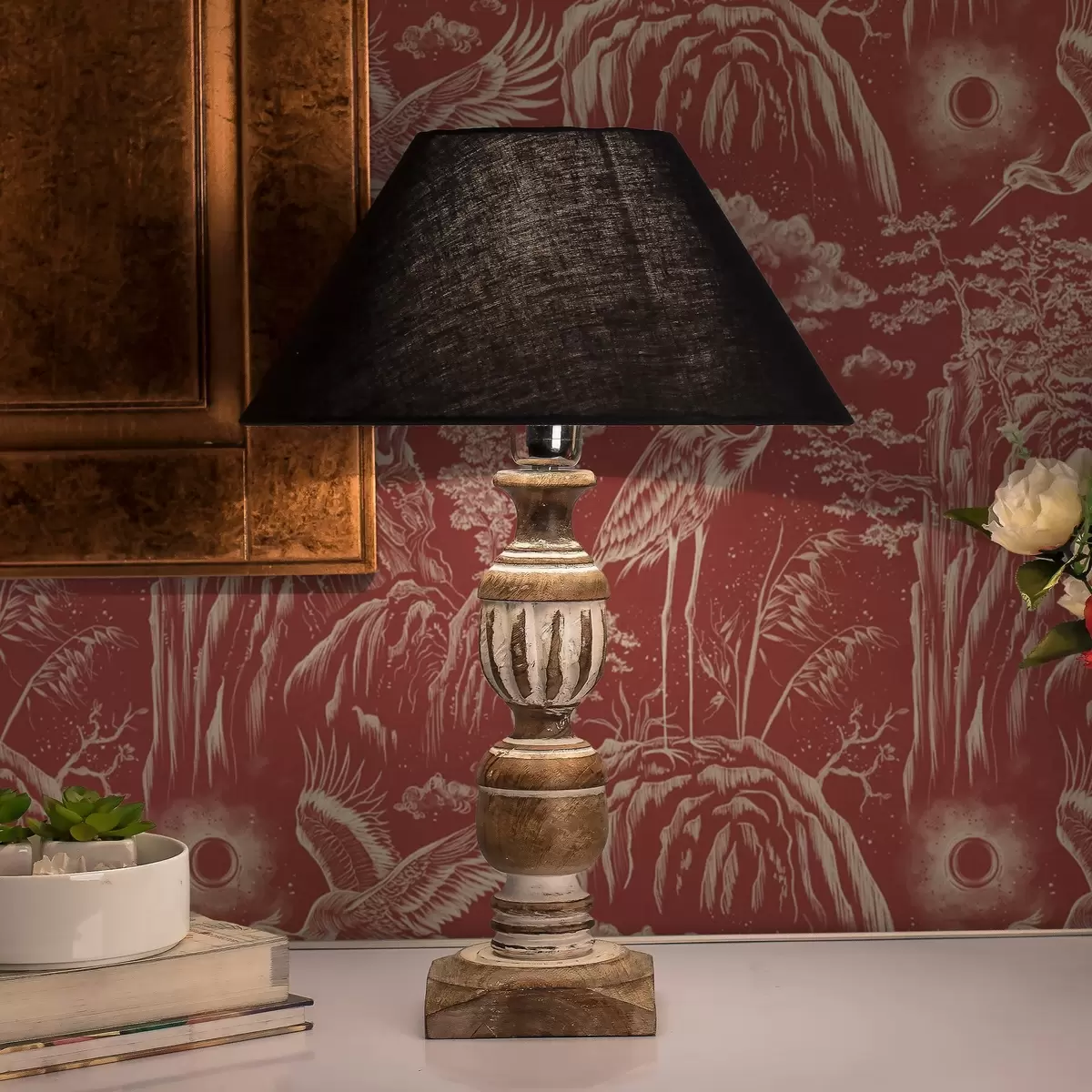 Tapeet Haigrid, mäed ja pilved Jaapani graafika stiilis a00458