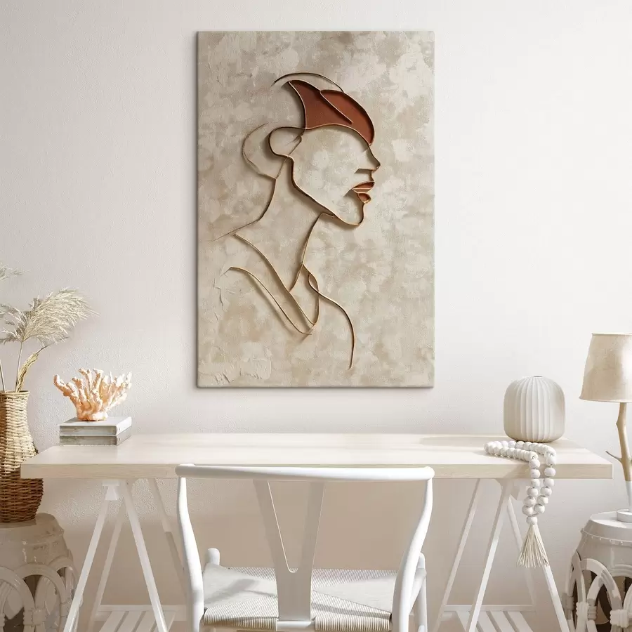 Pilt Abstraktne naise nägu s45395