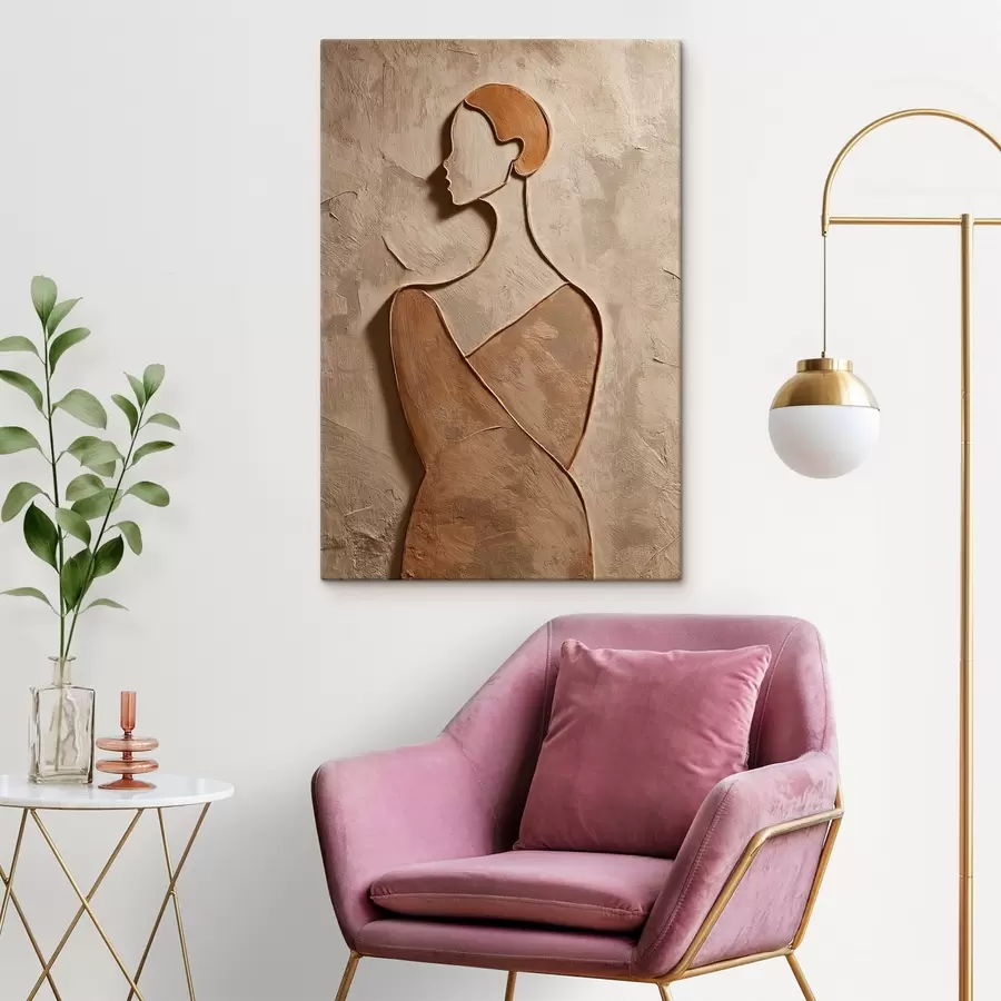 Pilt Abstraktne naise nägu s45396