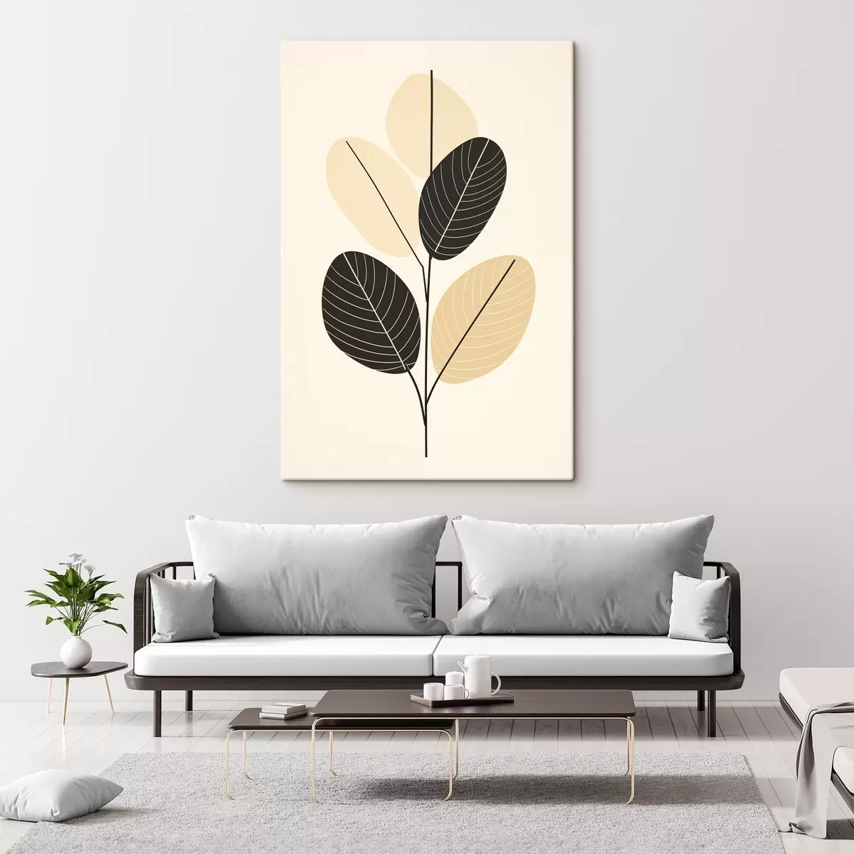 Pilt Abstraktne kompositsioon tekstuursete ovaalsete kujunditega reljeefsel taustal s45402