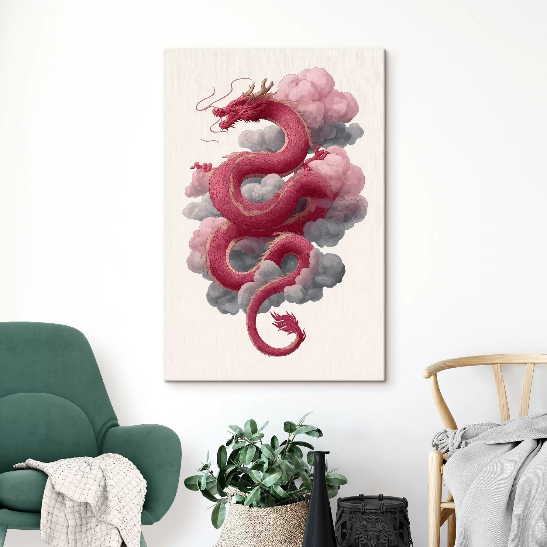 Pilt Draakon hiina stiilis s45412