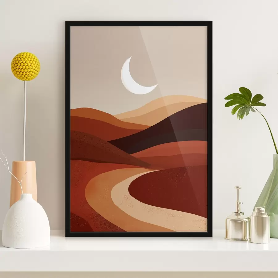 Fototapeedid Päike ja mäed f45393