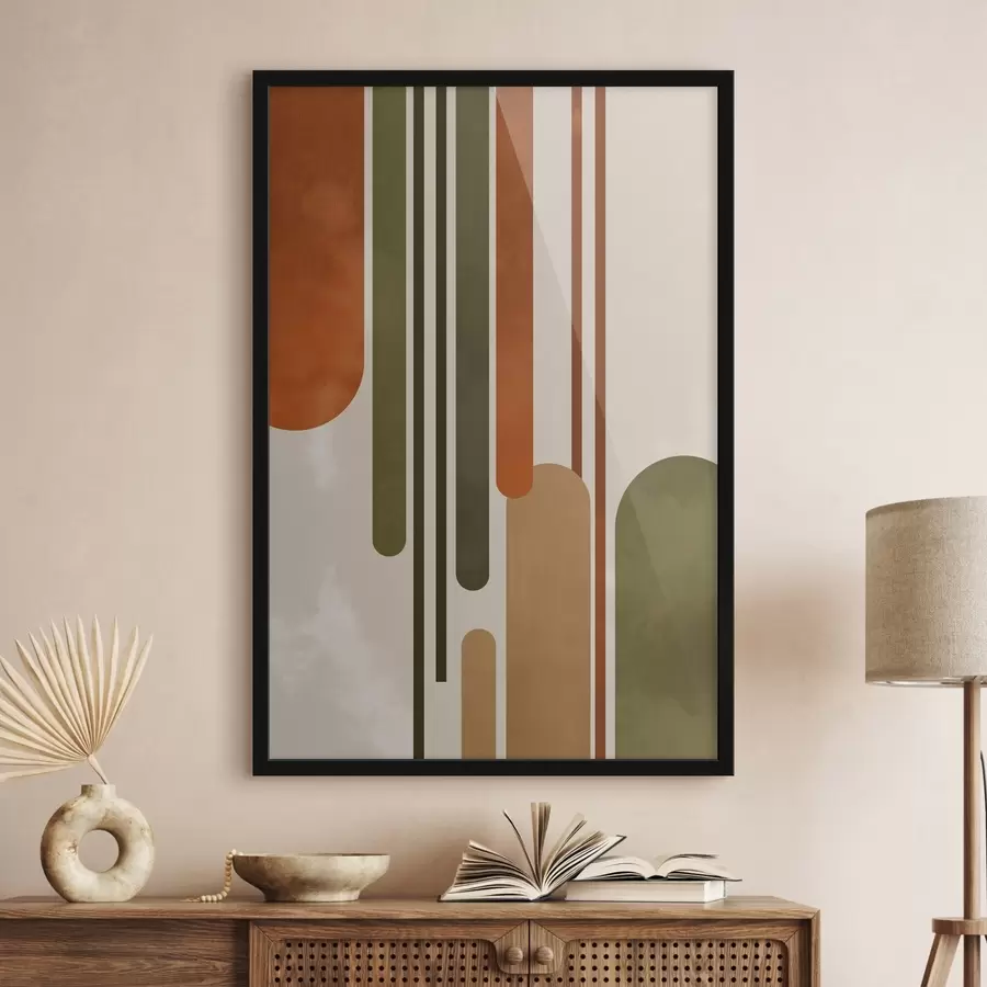 Fototapeedid Mitmevärviline abstraktsioon f45397