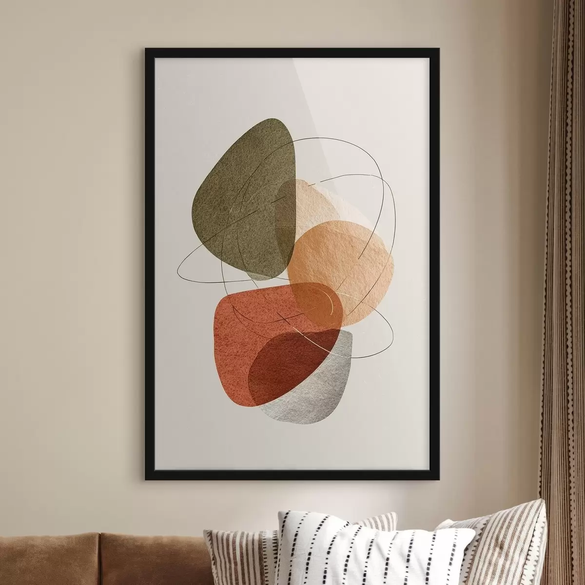 Plakat Mitmevärviline abstraktsioon f45398