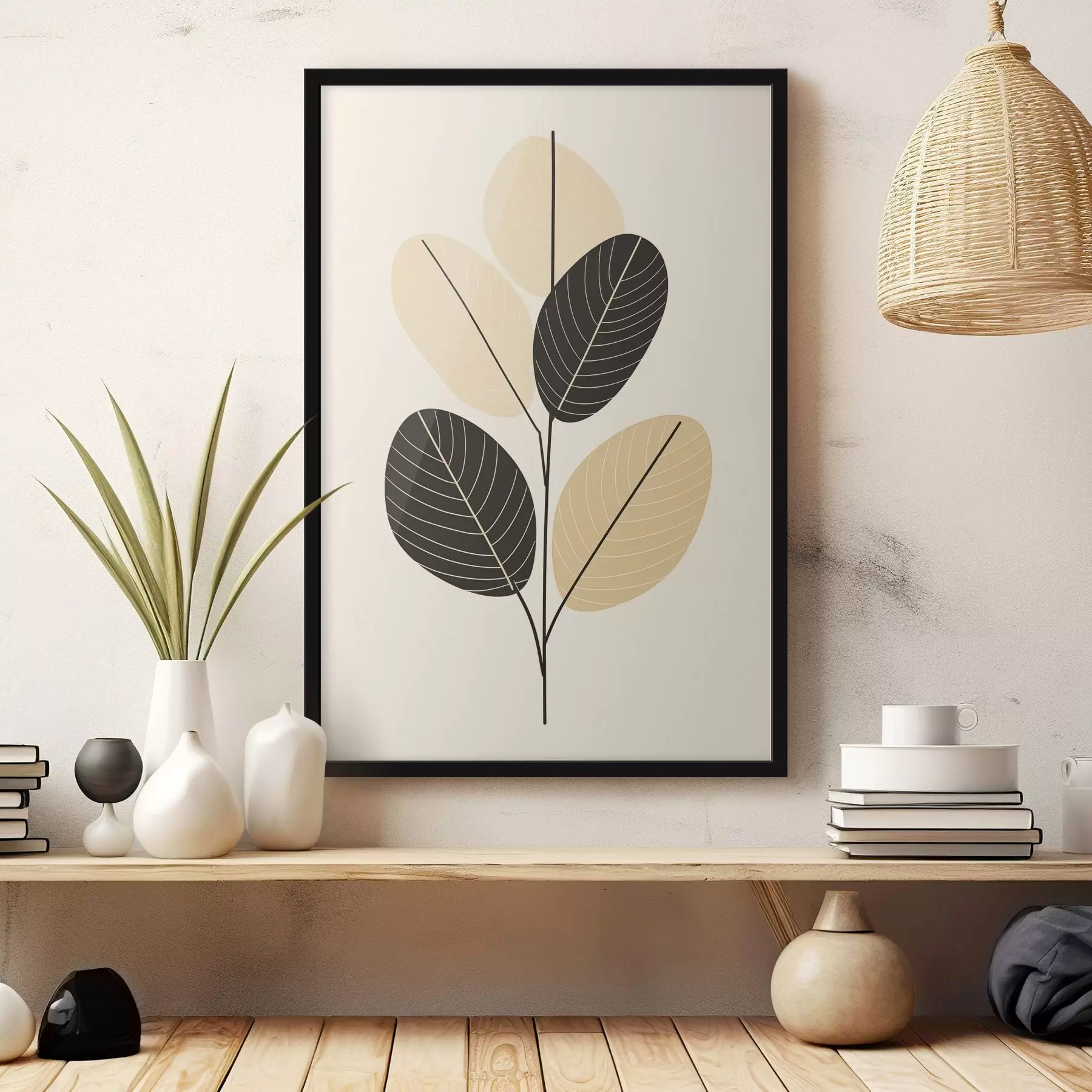 Fototapeedid Abstraktne kompositsioon tekstuursete ovaalsete kujunditega reljeefsel taustal f45402