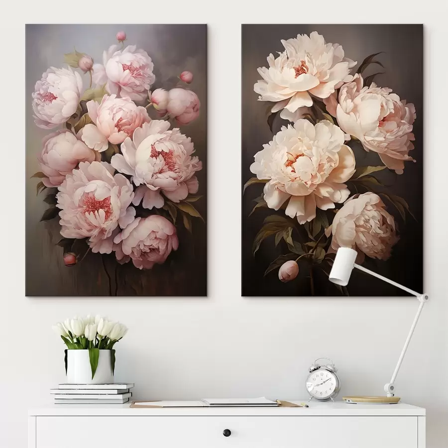 Pilt Õrnad pojengid m00598