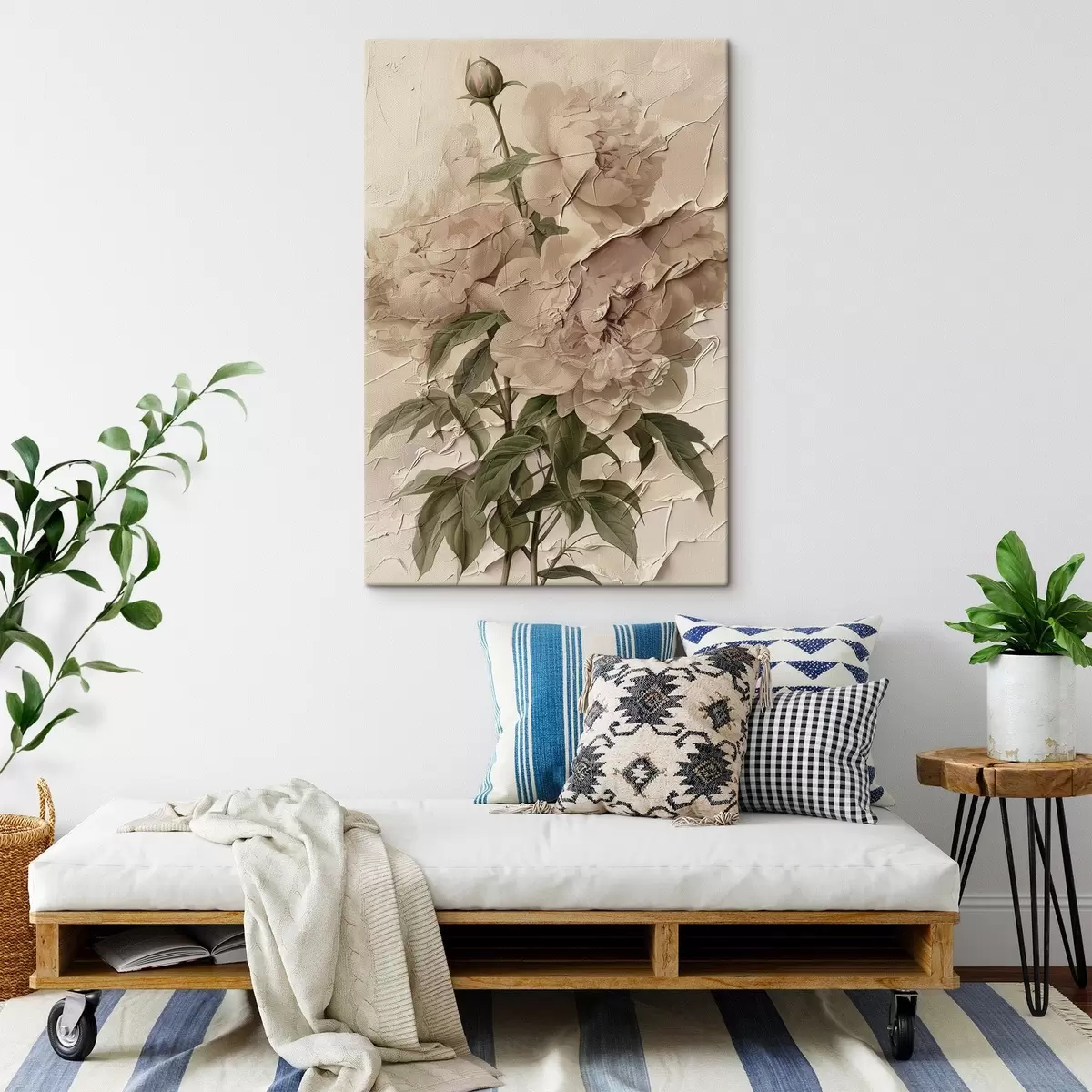 Pilt Lopsakas ploomide kimp heledal taustal s45337