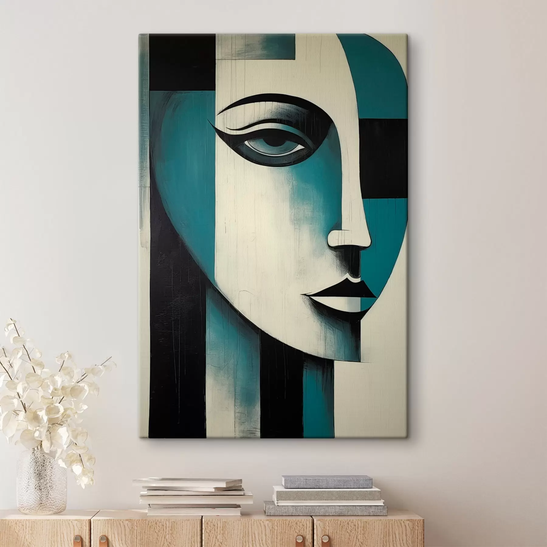 Pilt Abstraktne naiste portree s45436