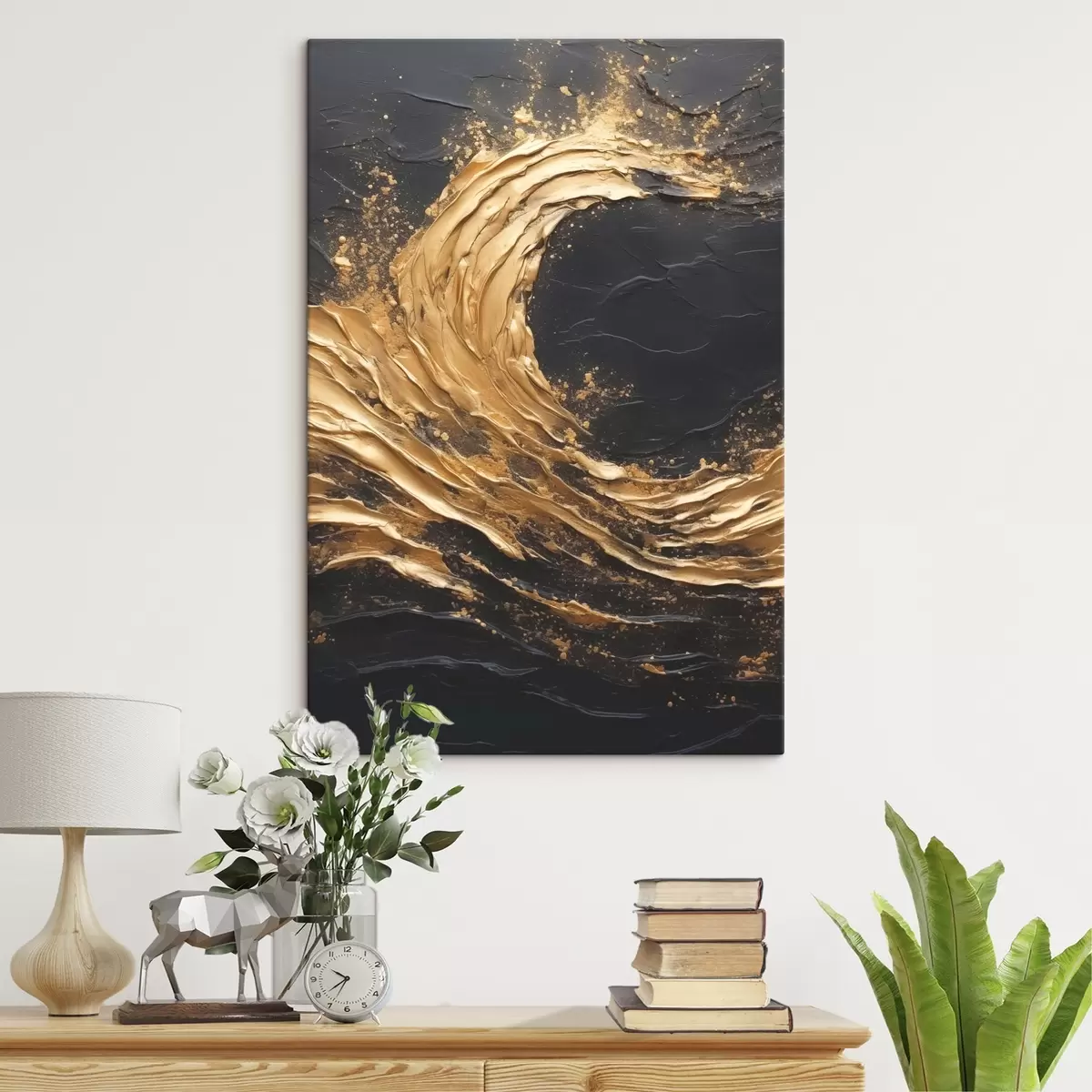 Pilt Abstraktne laine oranžides toonides s45441