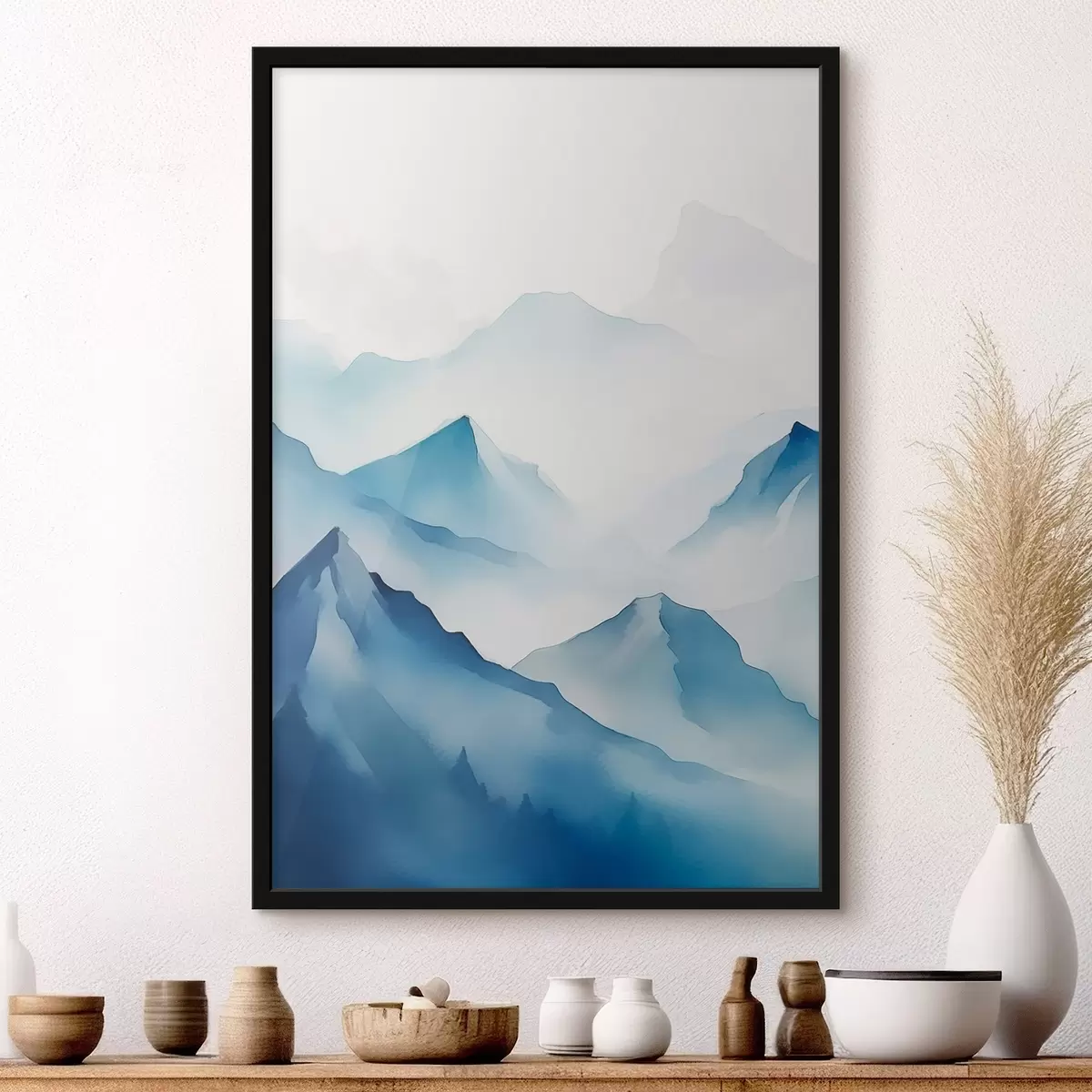 Plakat Mäed udus f45424