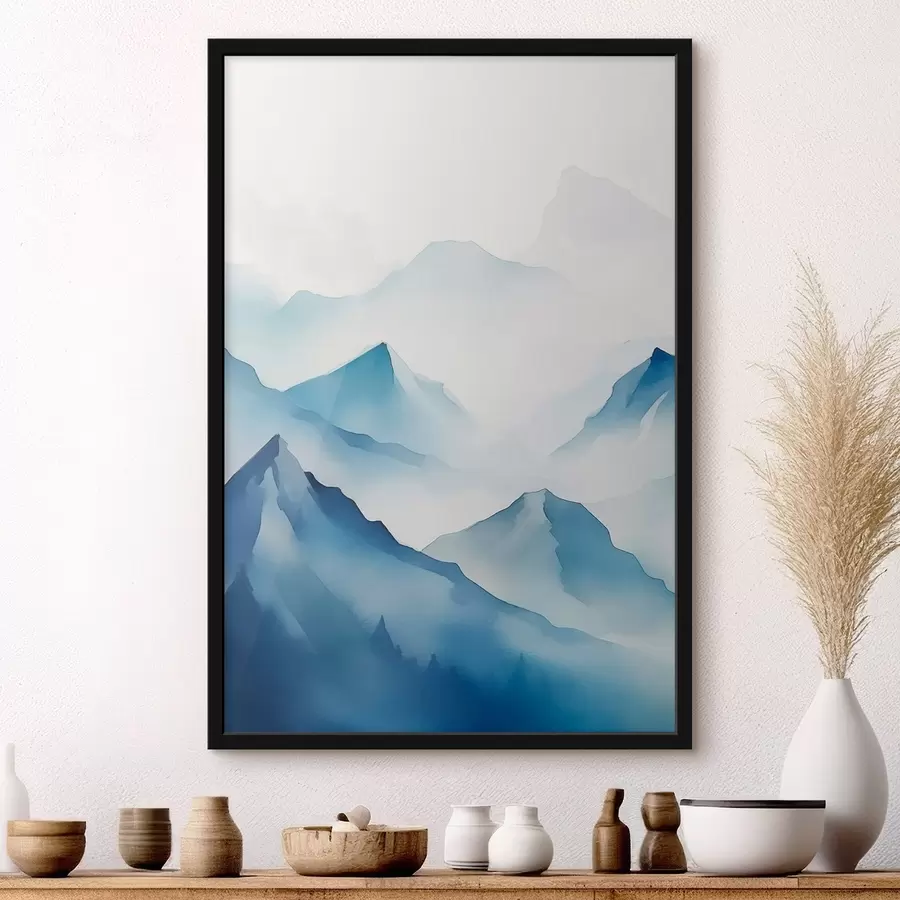 Fototapeedid Mäed udus f45424