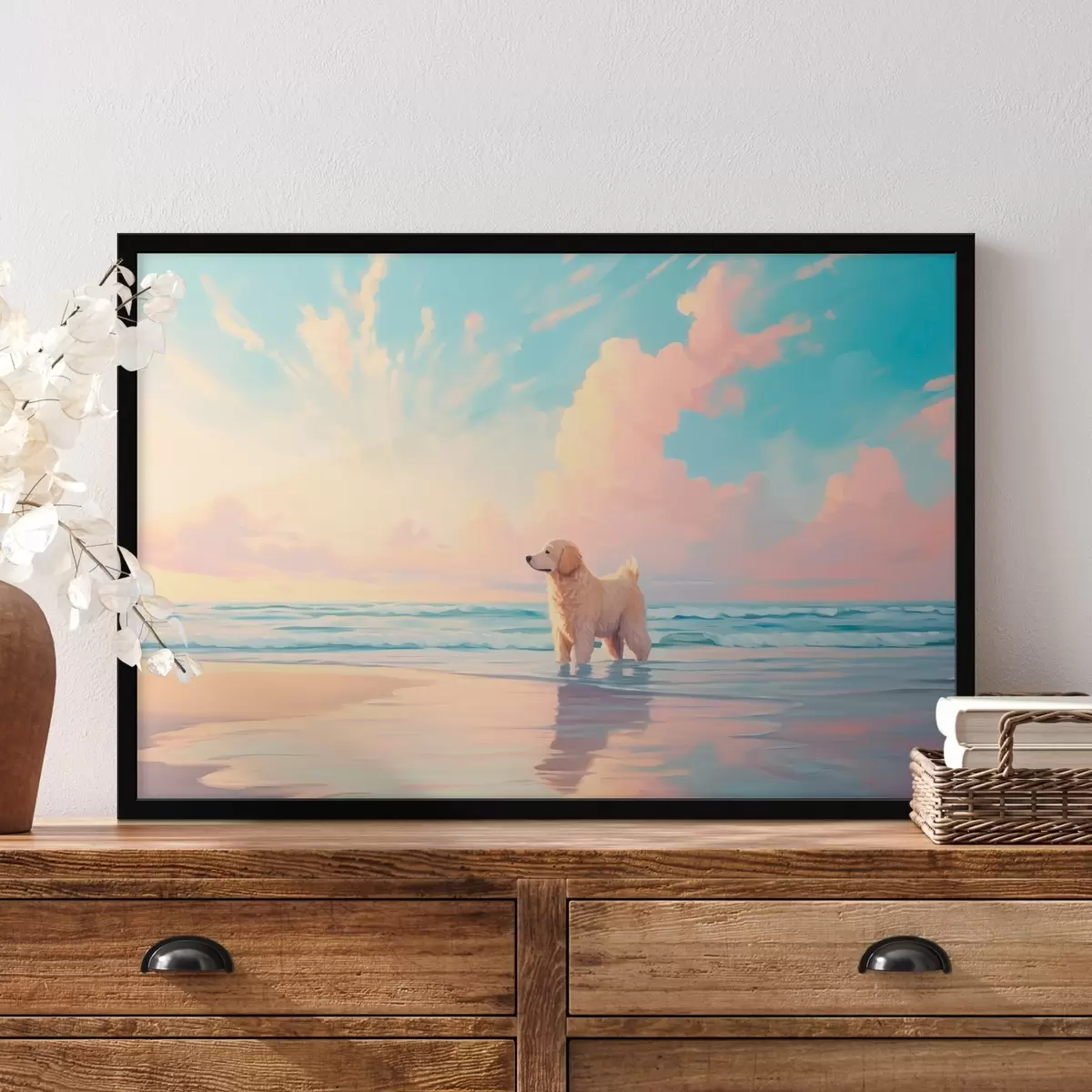 Plakat Retriiver mererannikul f45425