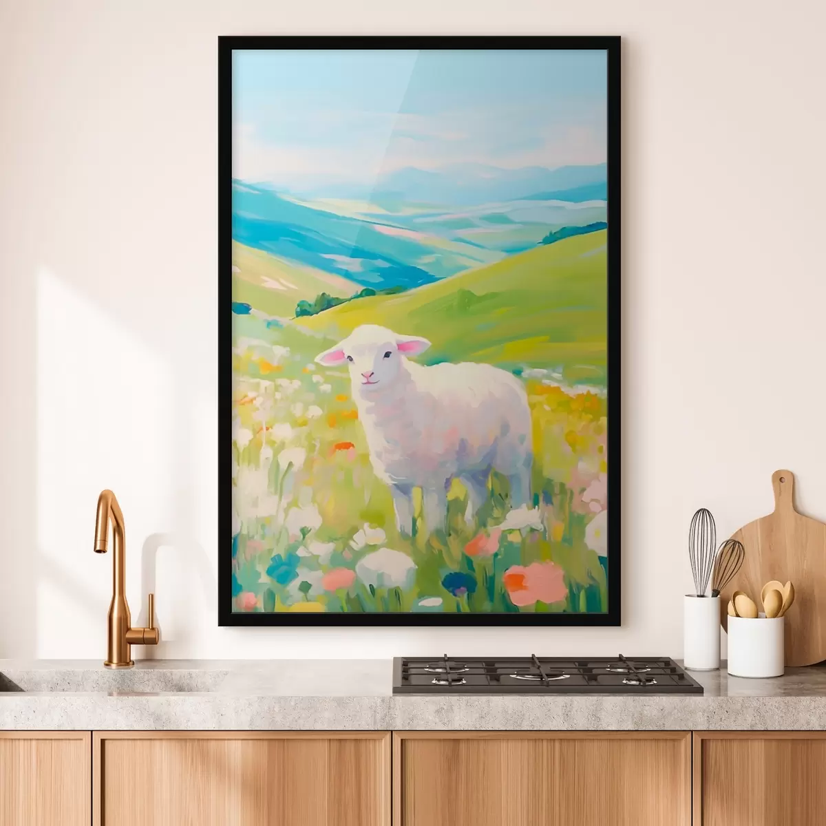 Plakat Talle lillepõllul f45426