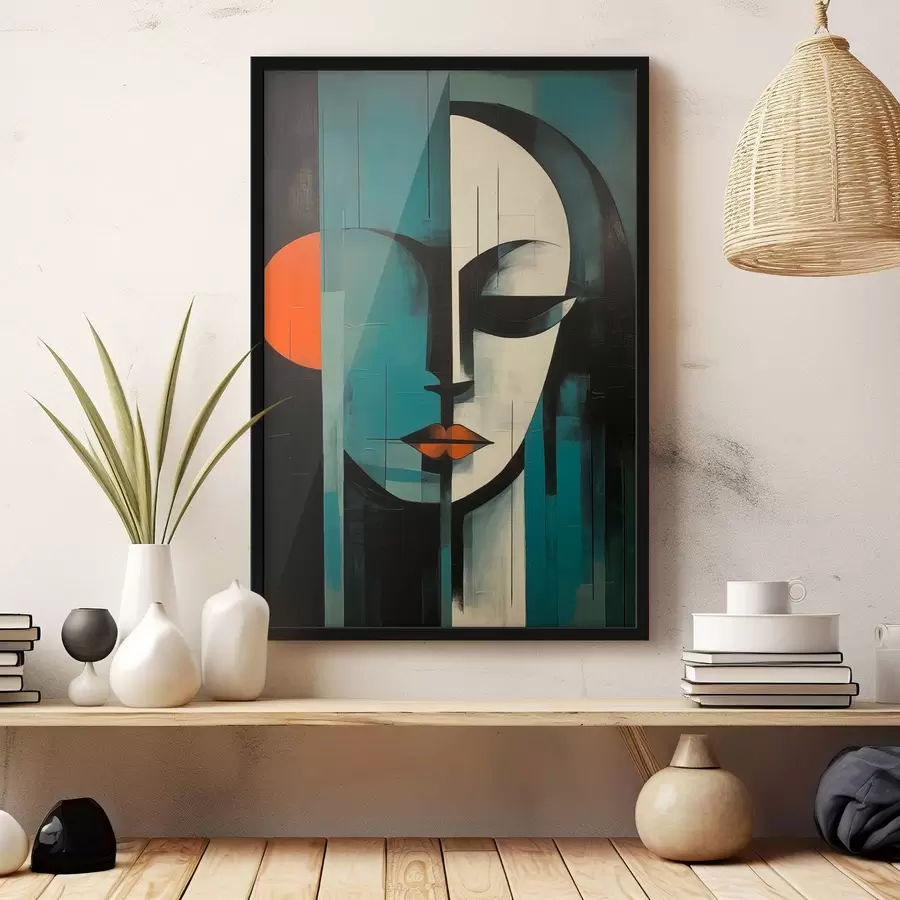 Fototapeedid Abstraktne naiste portree f45437