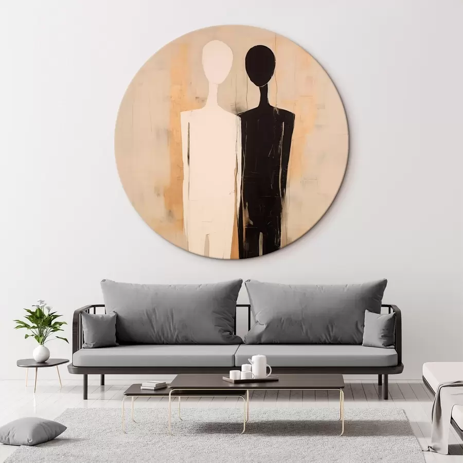 Pilt Kahe figuuri siluett r45430