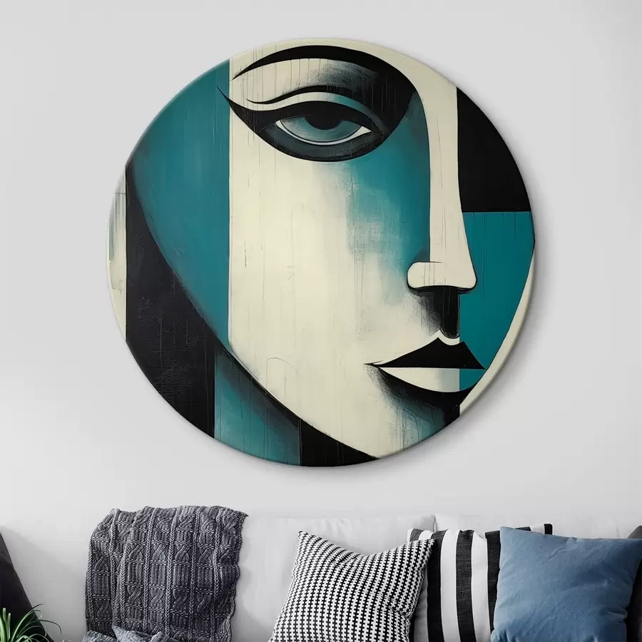 Pilt Abstraktne naiste portree r45436