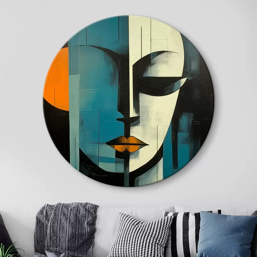 Pilt Abstraktne naiste portree r45437