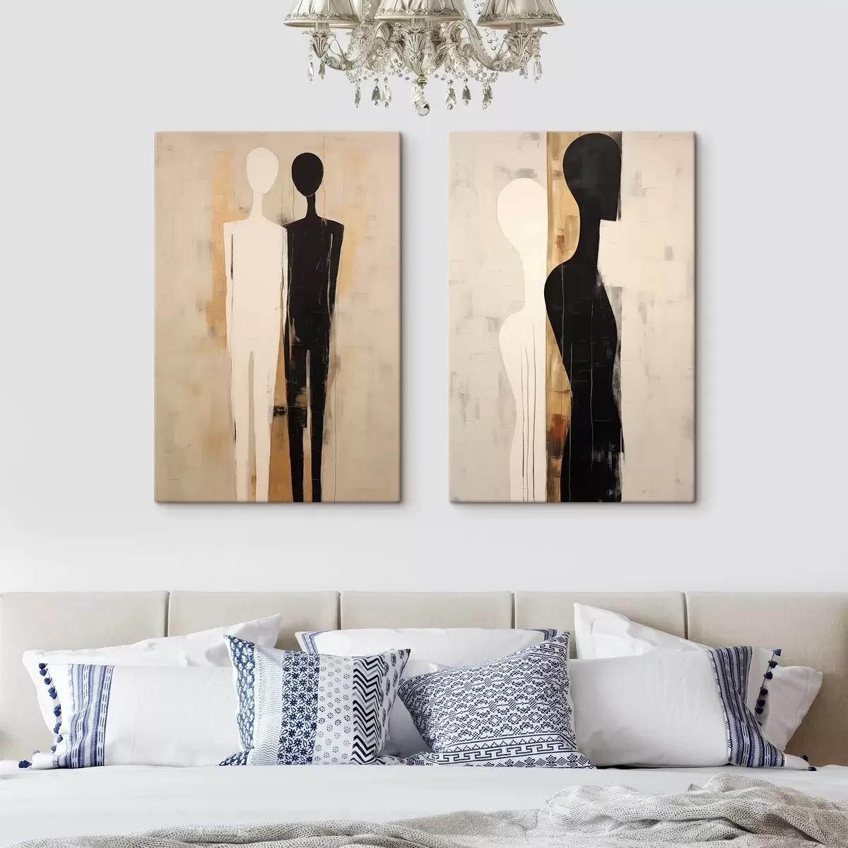 Pilt Kahe figuuri siluetid m00620