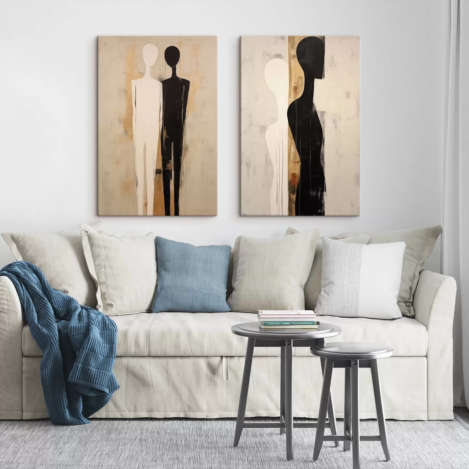 Pilt Kahe figuuri siluetid m00620