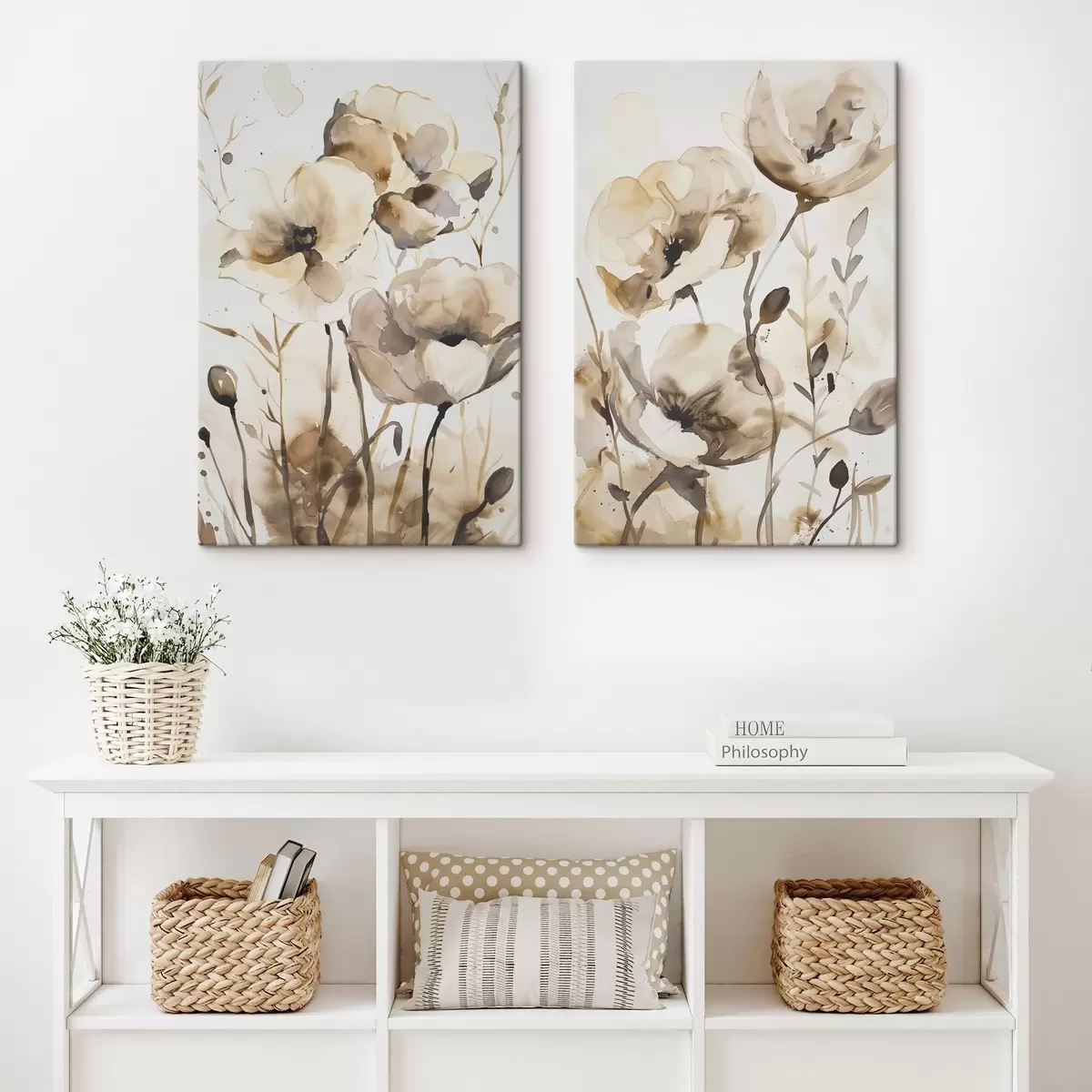 Pilt Lilled akvarellistiilis m00612