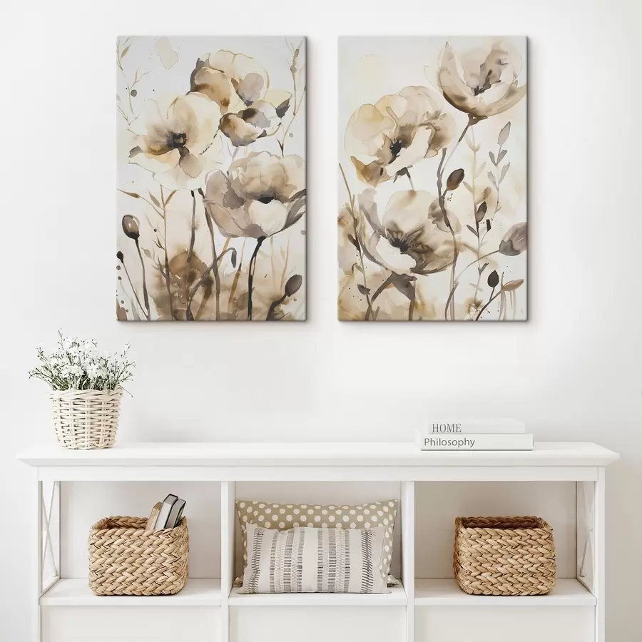 Pilt Lilled akvarellistiilis m00612