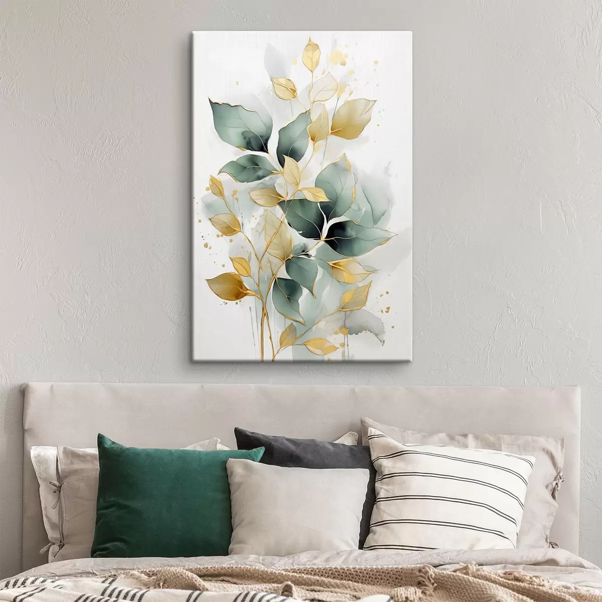 Pilt Abstraktne lehtedega haru s45366