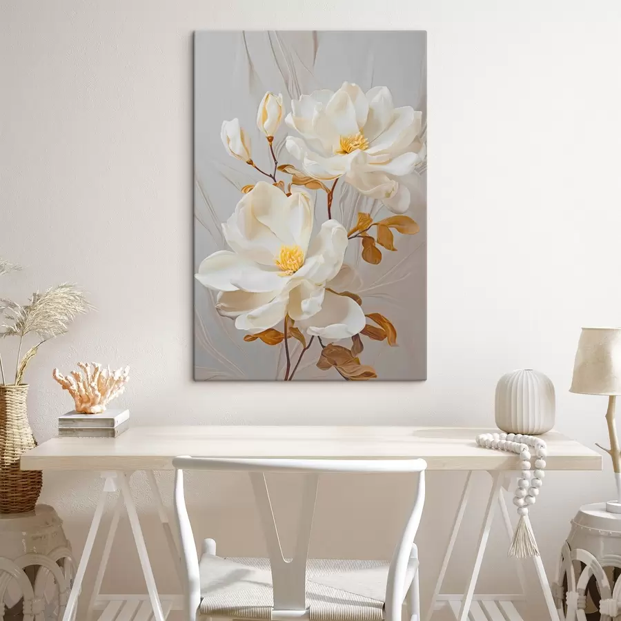 Pilt Õrnad abstraktsed lilled s45446