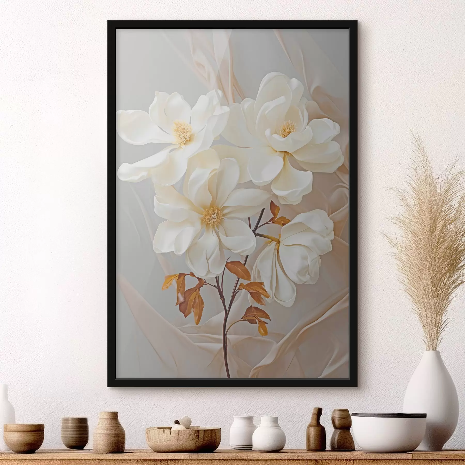 Fototapeedid Õrnad abstraktsed lilled f45378