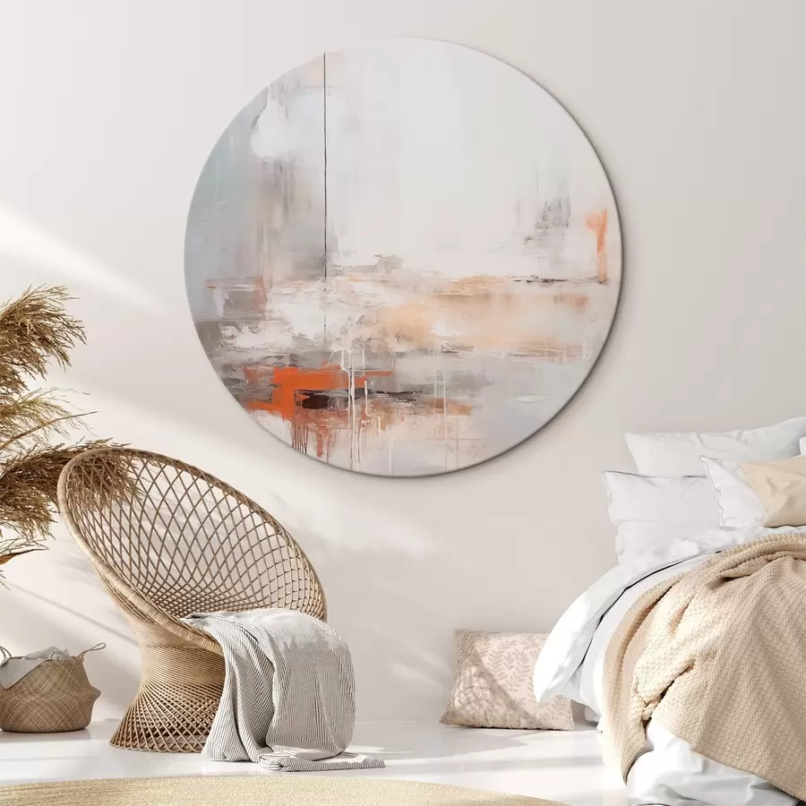 Pilt Kaasaegne abstraktsioon koos kulunud tekstuuri imitatsiooniga r45452