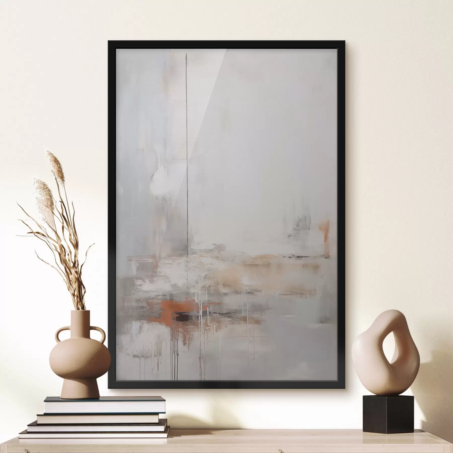 Fototapeedid Kaasaegne abstraktsioon koos kulunud tekstuuri imitatsiooniga f45452