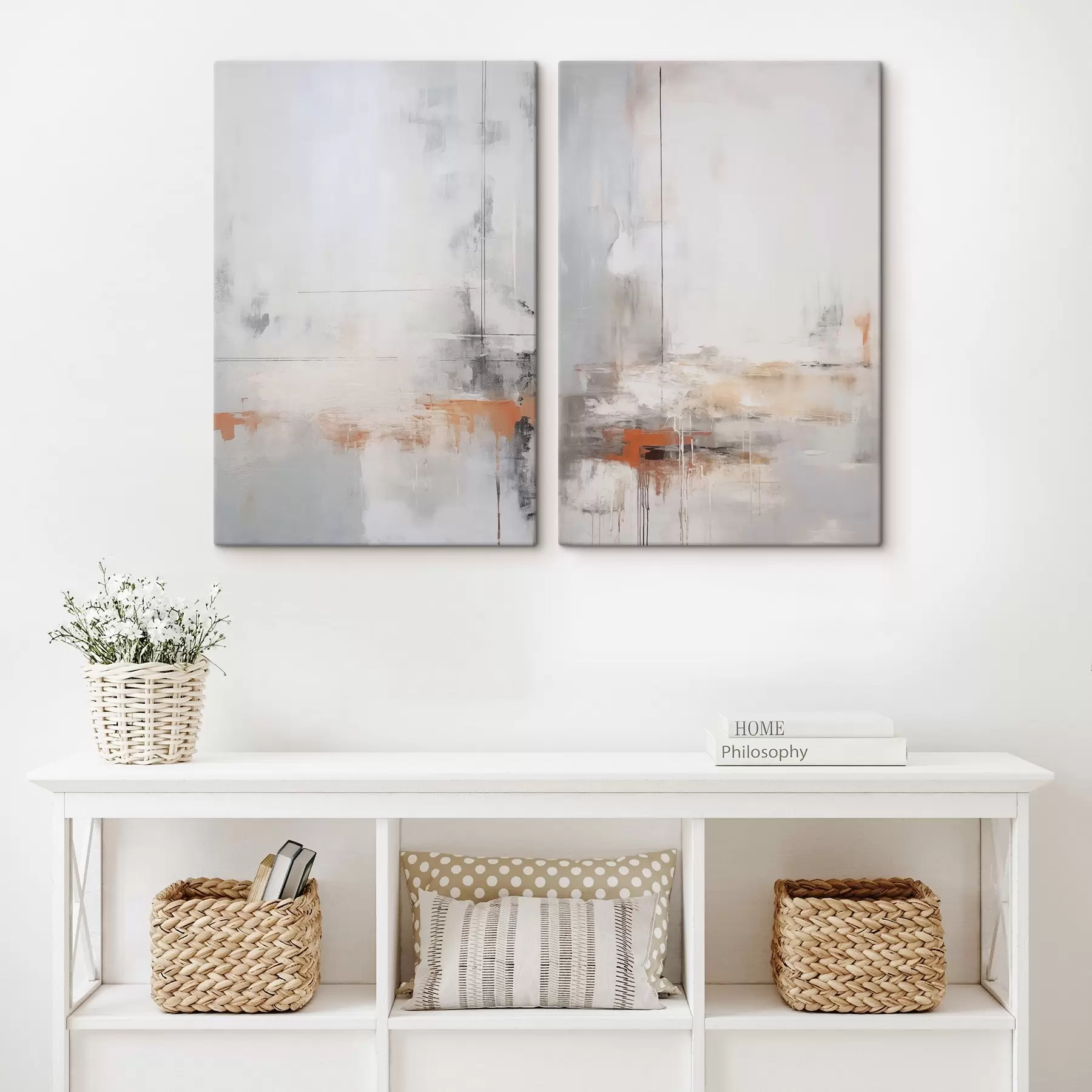 Pilt Kaasaegne abstraktsioon koos kulunud tekstuuri imitatsiooniga m00623