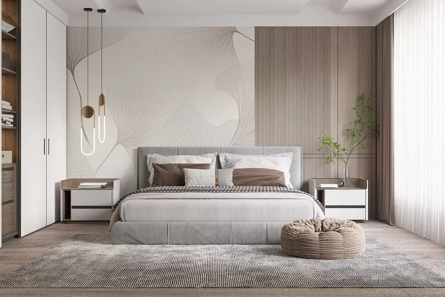 Fototapeedid Läbipaistvad ginkgo lehed w04433v1