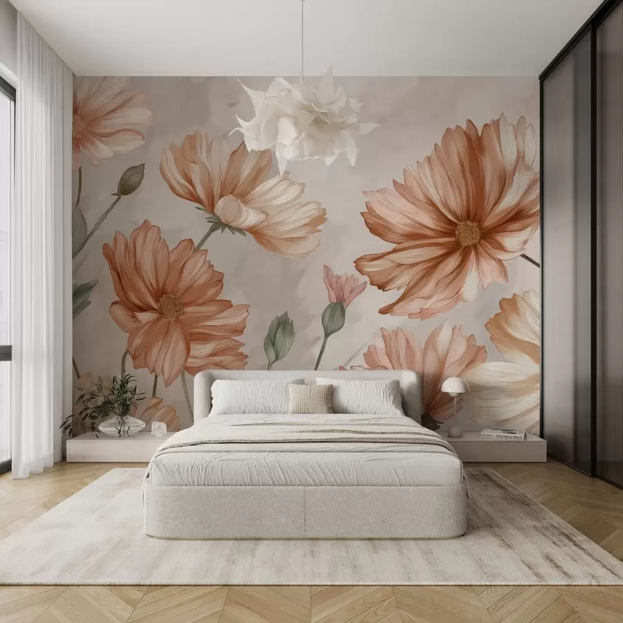 Fototapeedid Suured lilled w04420