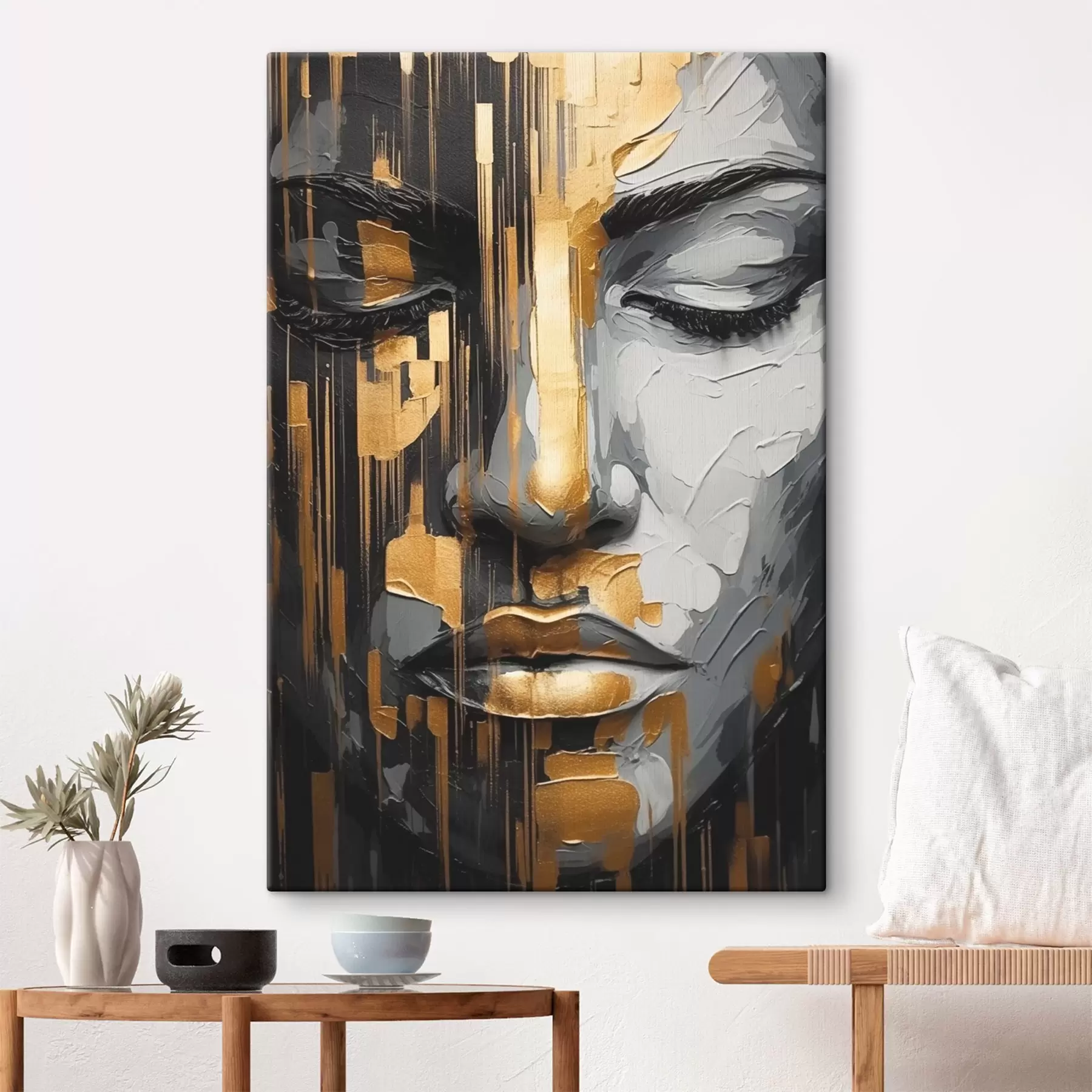 Pilt Abstraktne naiste portree s45475